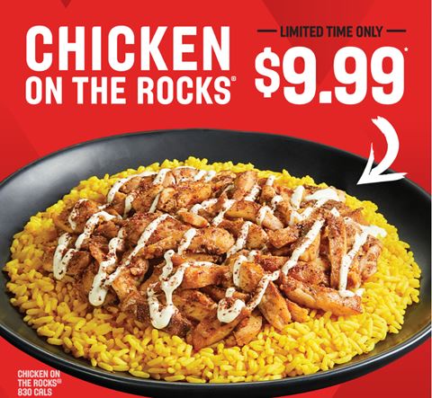 Osmow's Chicken on the Rocks - Limited Time Offer for Just $9.99