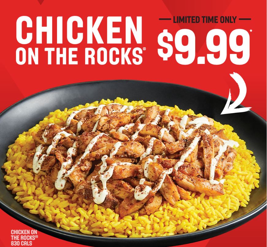 Osmow's Chicken on the Rocks - Limited Time Offer for Just $9.99