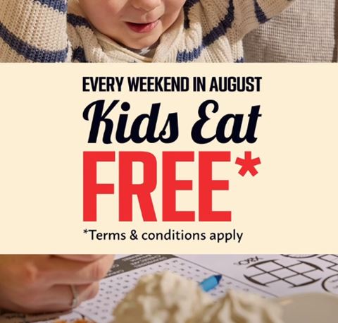 Kids Eat Free on Weekends at Stacked Pancake! 