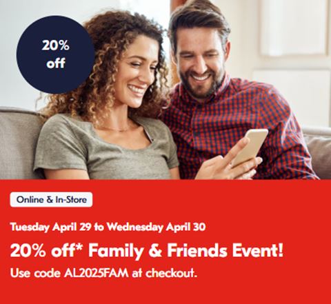 20% Off Shoppers Drug Mart Family & Friends Event – April 29–30, 2025