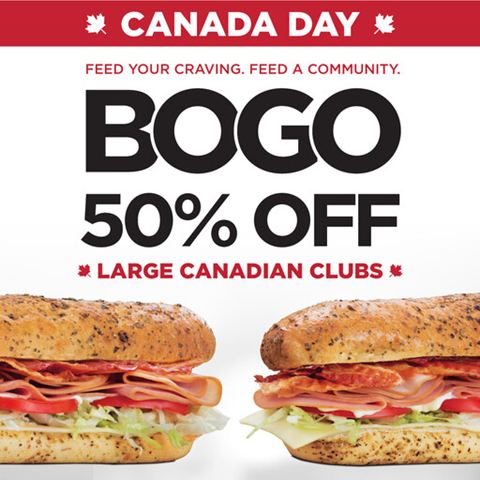 Canada Day Deal: Buy One, Get One 50% Off Large Canadian Clubs | June 29–July 5