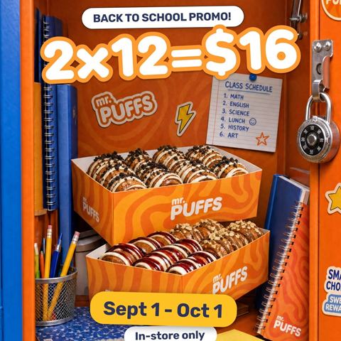 Mr. Puffs Deal: Two Boxes of 12 Puffs for $16