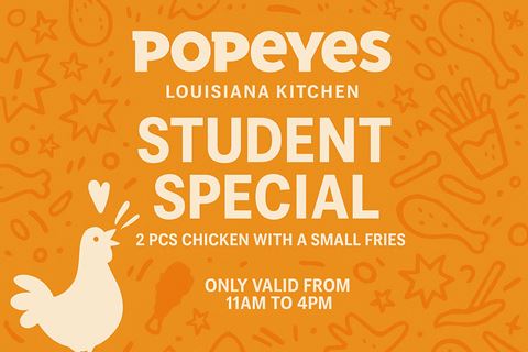 Popeyes Canada Student Special $6.99 – Chicken and Fries Deal | DealDeal.ca
