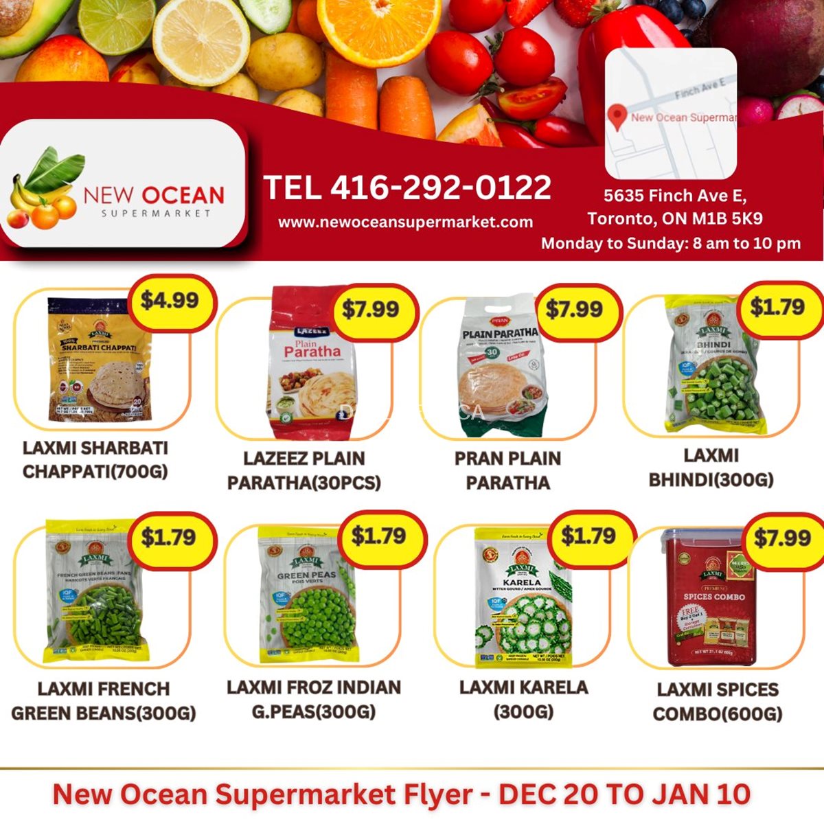 Biweekly Deals at New Ocean Supermarket: Save Big Dec 20 – Jan 10, 2025 photo 1