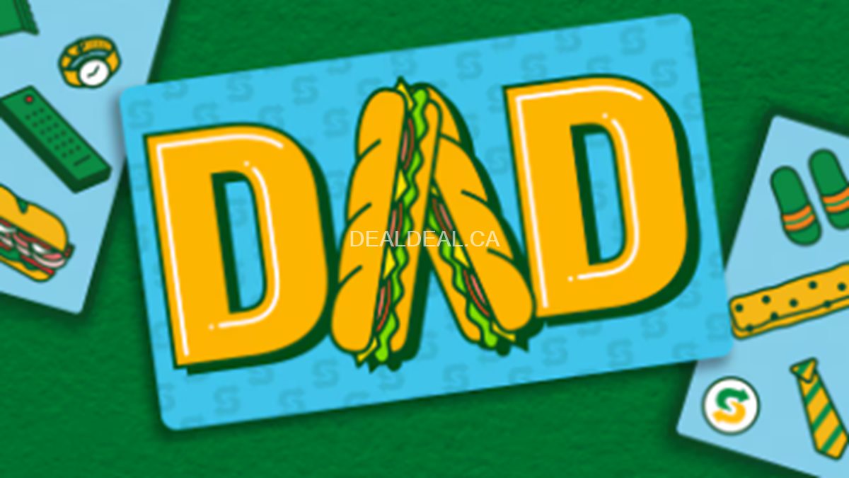 Celebrate Dad with Subway this Father’s Day photo 1