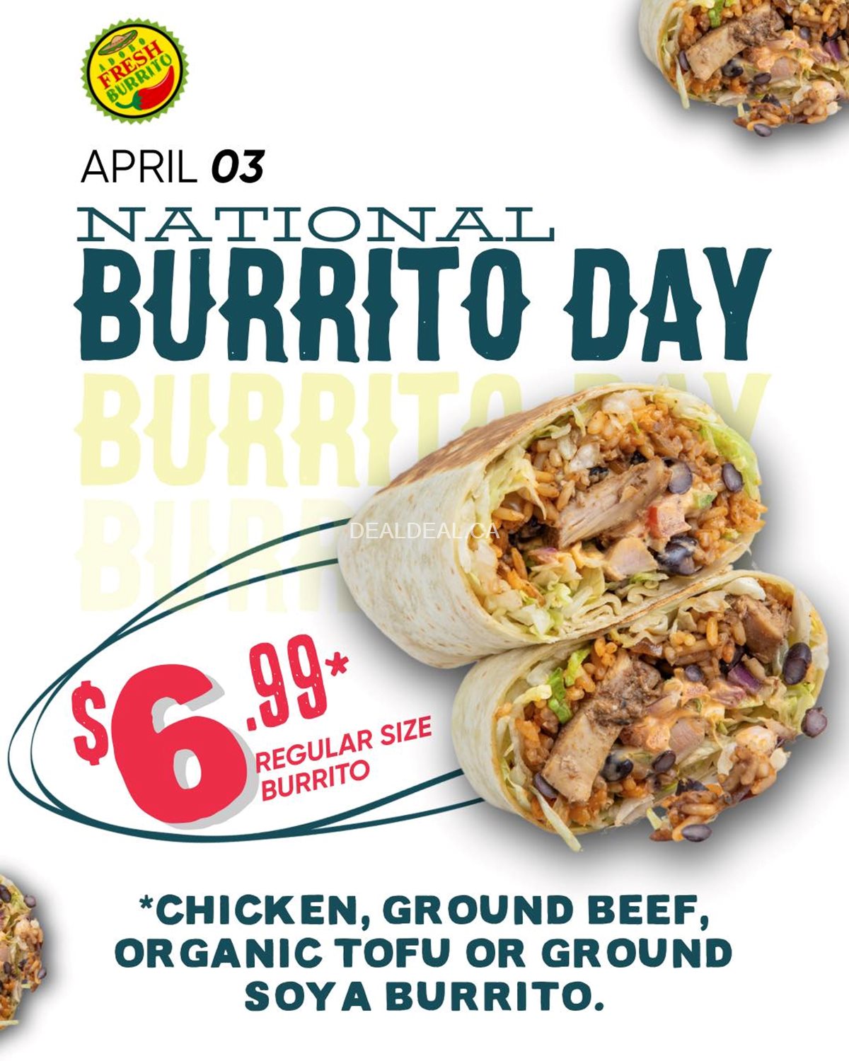 Celebrate National Burrito Day with Fresh Burrito photo 1
