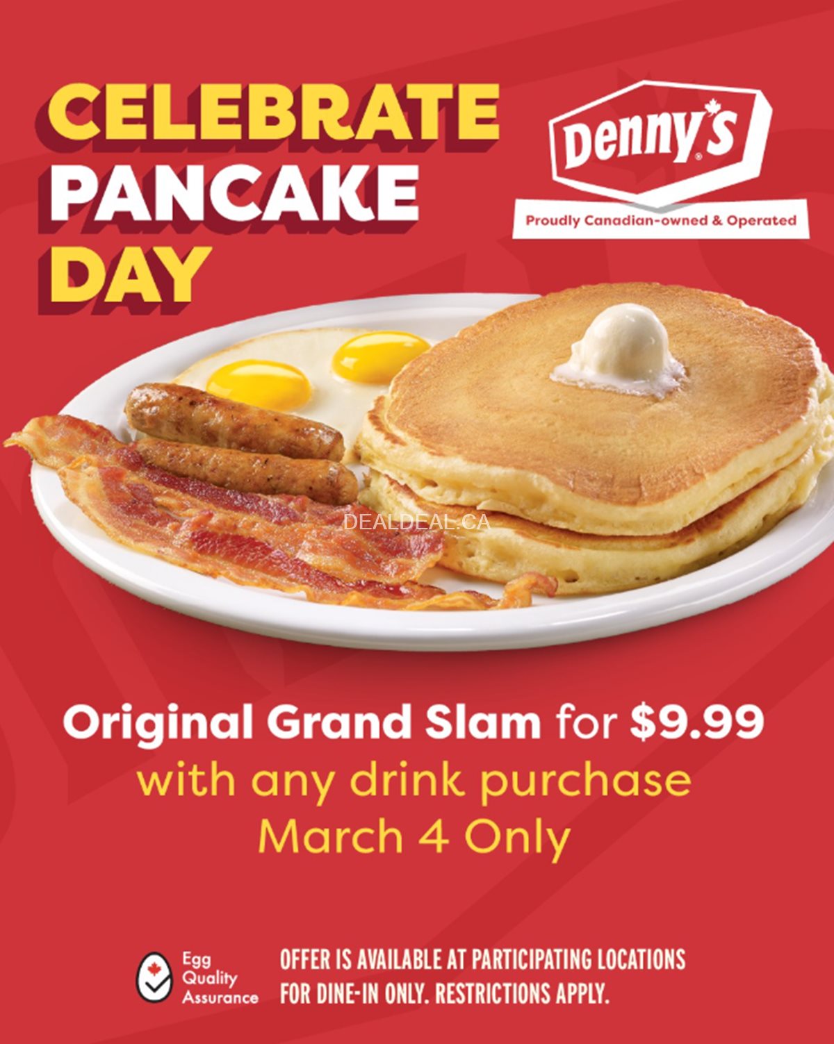 Celebrate pancake day at Denny's photo 1