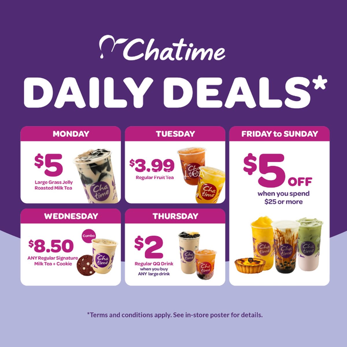 Daily Deals at Chatime photo 1
