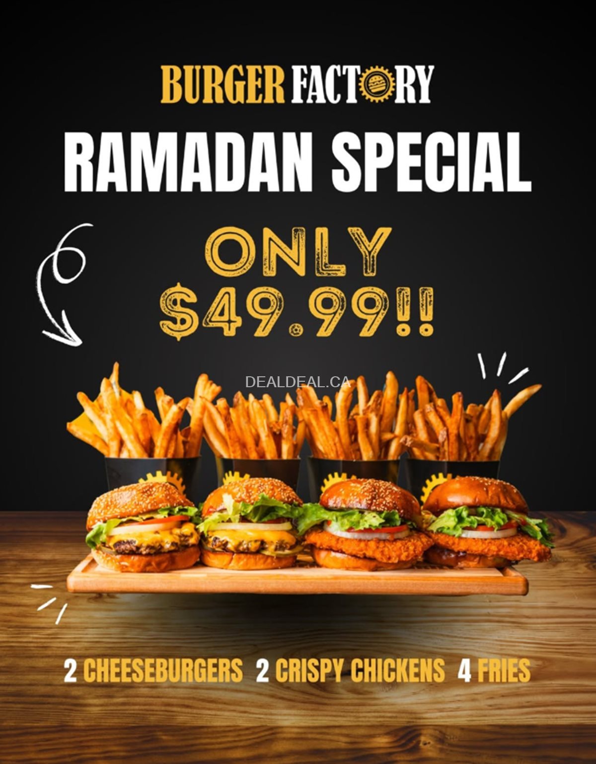 Enjoy the Ramadan Special at Burger Factory photo 1