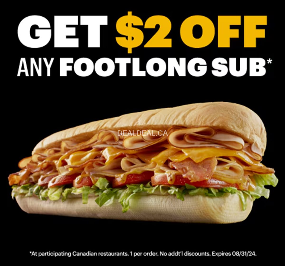Get $2 off ANY footlong at Subway photo 1
