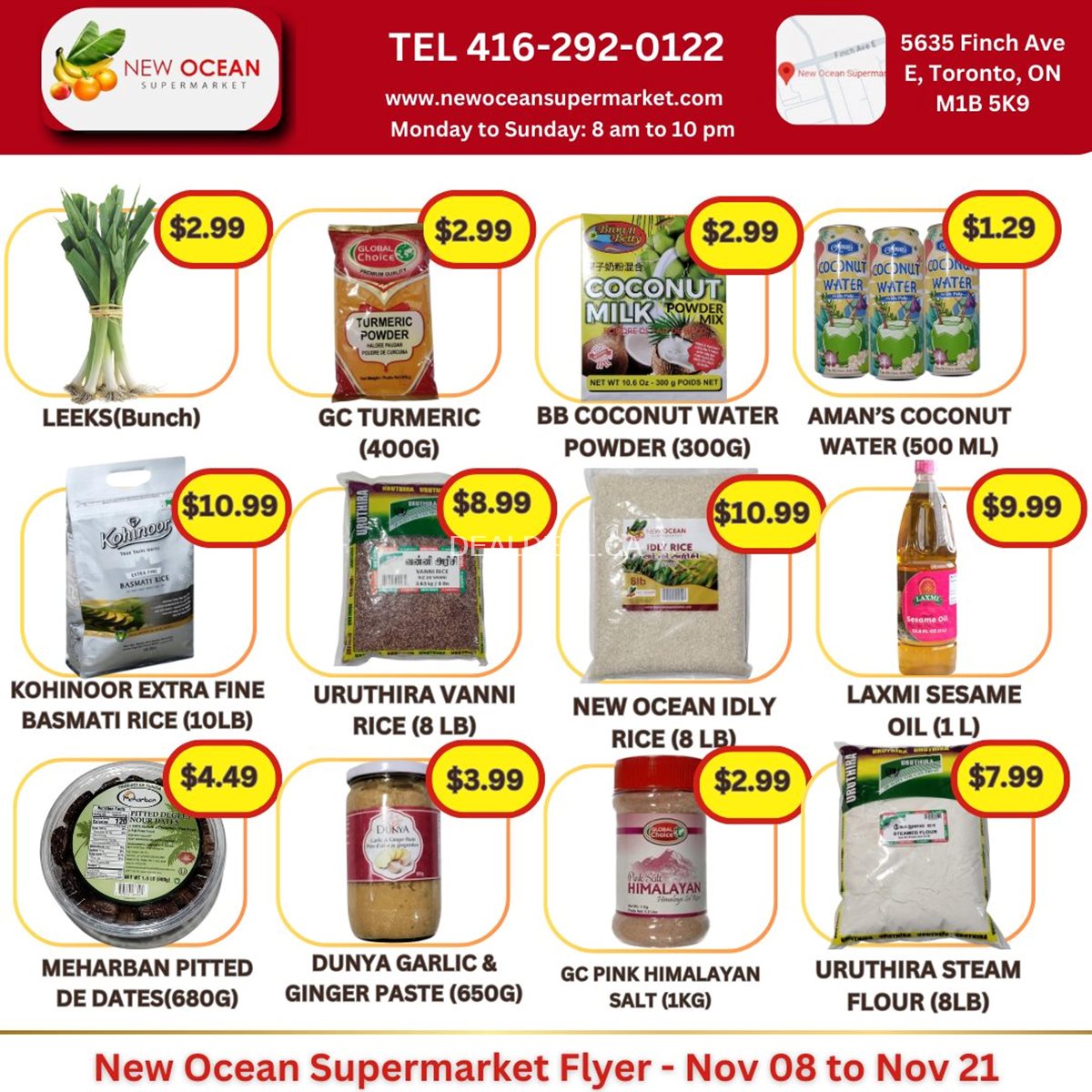 New Ocean Supermarket Biweekly Flyer | November 8-21, 2024 photo 2