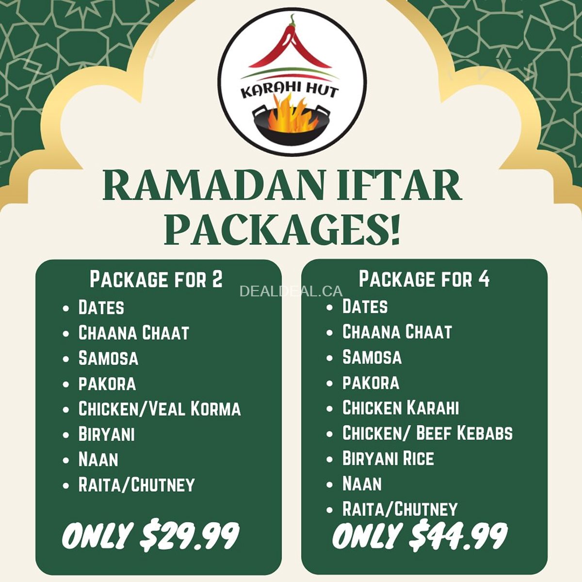 Ramadan Packages at Karahi Hut photo 2