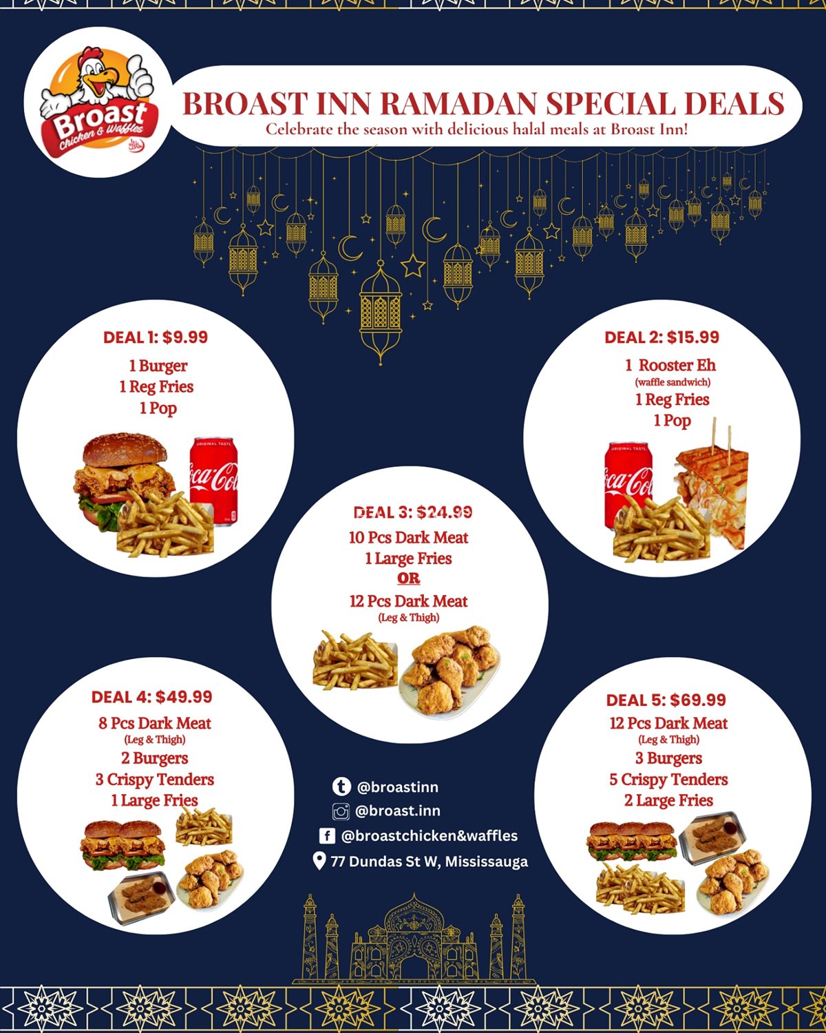 Ramadan Specials at Broast Chicken and Waffles photo 1