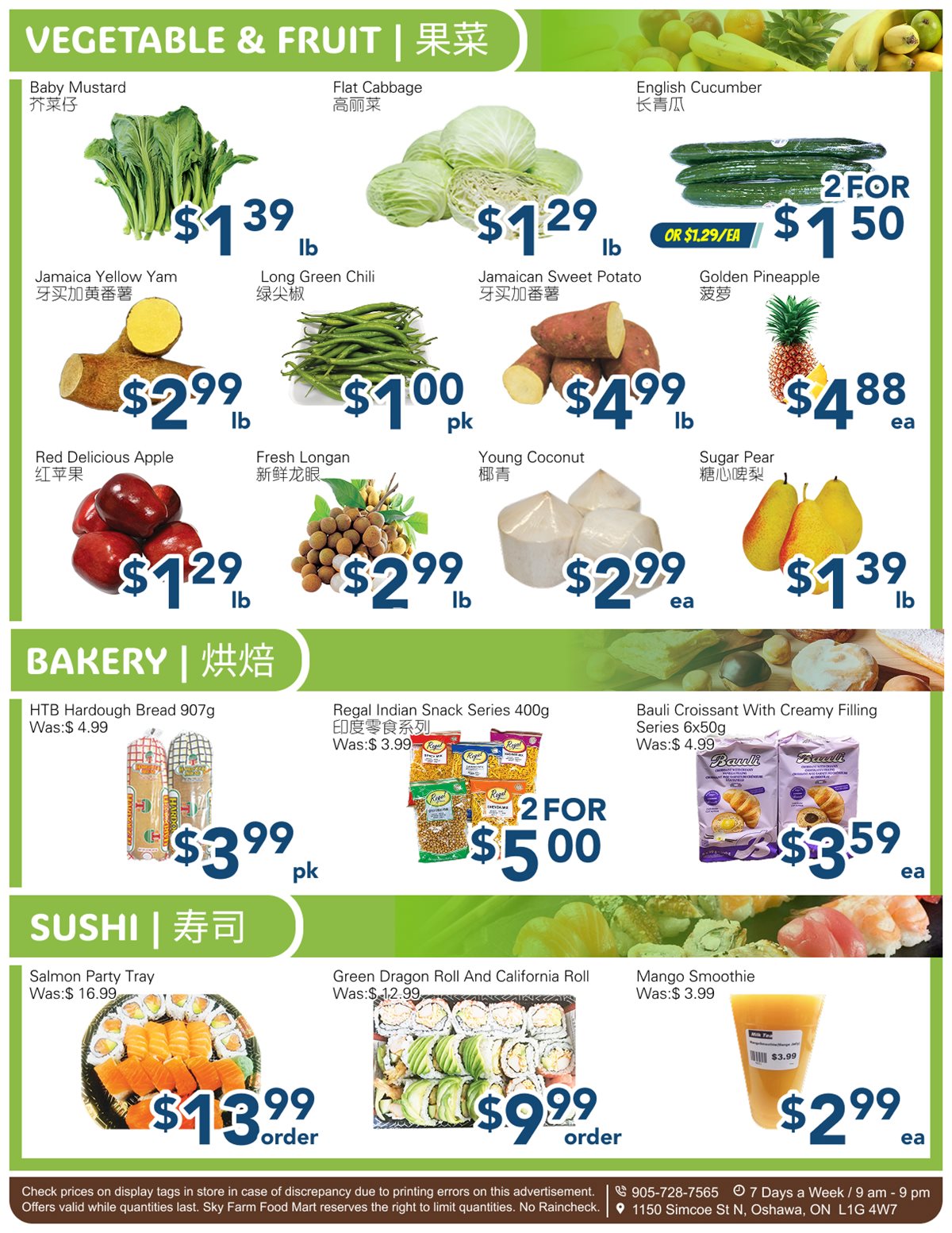 SkyFarm Food Mart Oshawa Weekly Flyer | May 02 to May 08,2025 photo 4