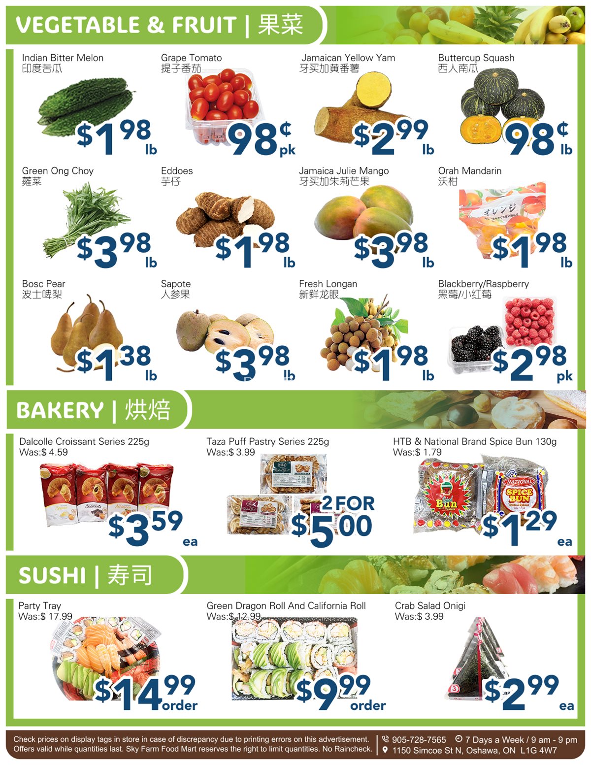 SkyFarm Food Mart Oshawa Weekly Flyer | May 16 to May 22,2025 photo 4