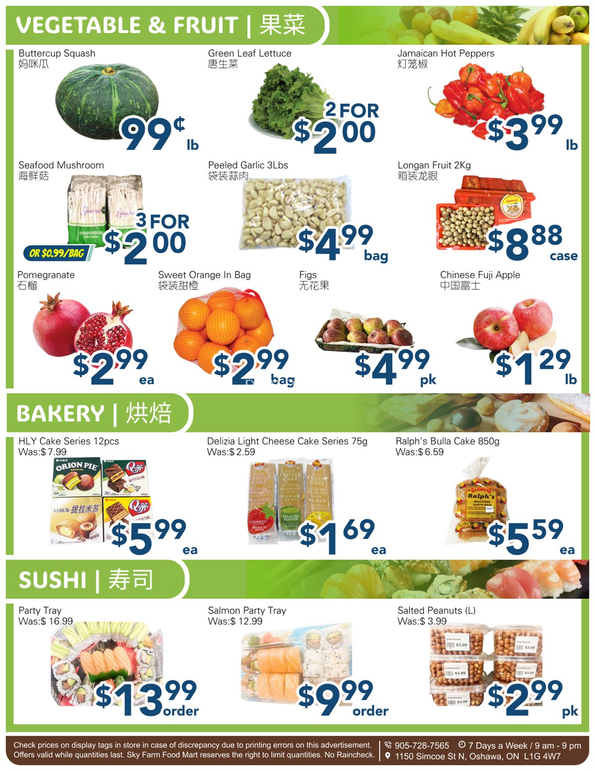 SkyFarm Food Mart Oshawa Weekly Flyer | Mr 14 - 20, 2025 photo 4