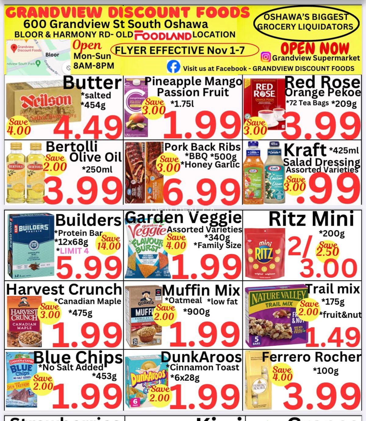 Weekly flyer at Grandview Supermarket photo 1