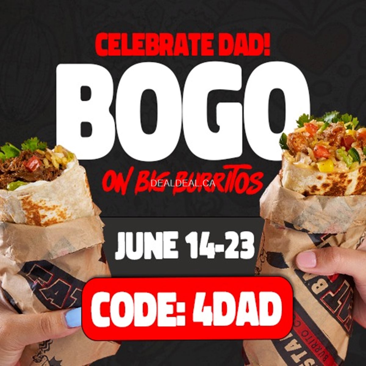 BOGO on Big Burritos at Fat Bastard Burrito Co. photo 1