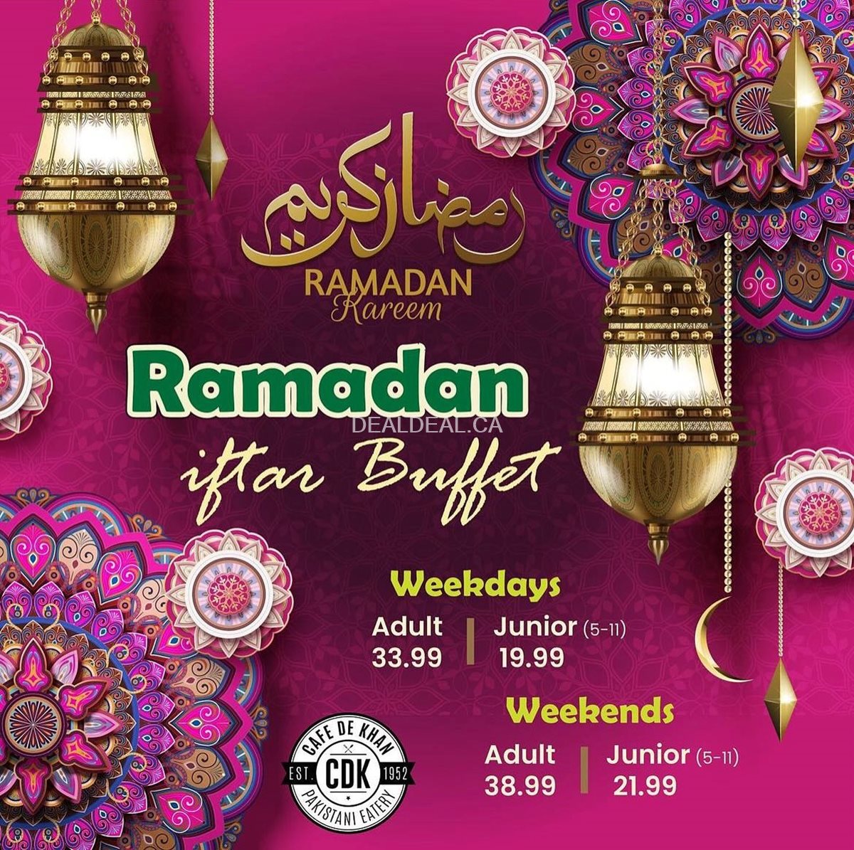 Enjoy iftar buffet at Cafe de Khan photo 1