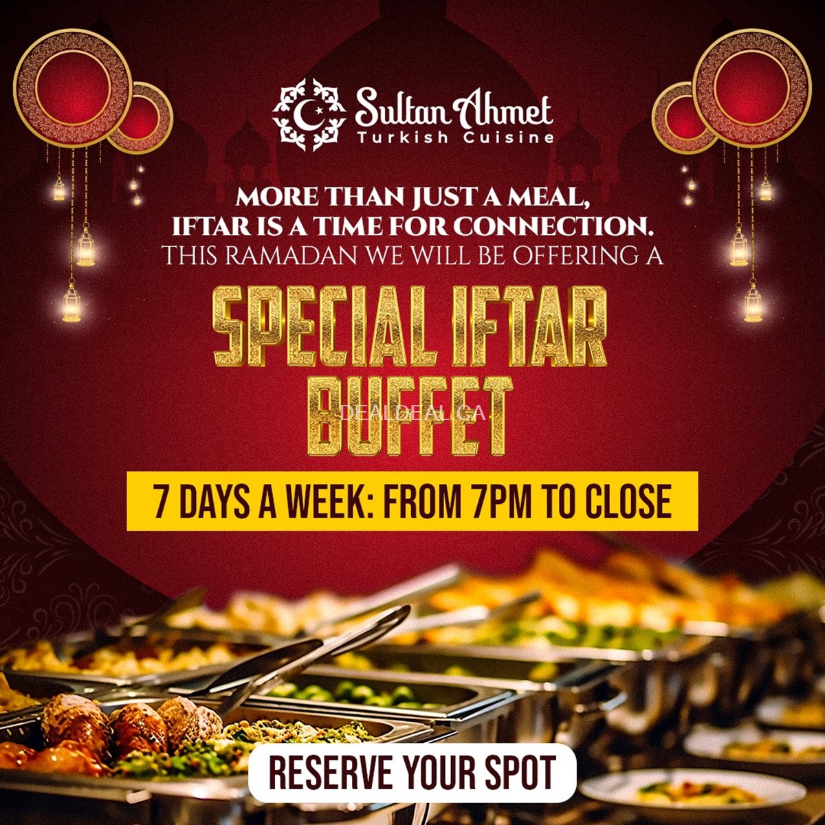 Special Iftar Buffet at Sultan Ahmet Turkish Cuisine photo 1