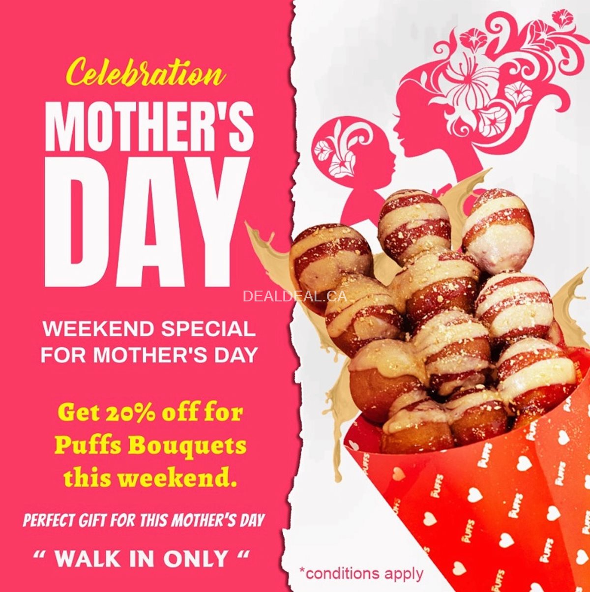 20% off for puffs Bouquets for walk-in at Mr. Puffs photo 1