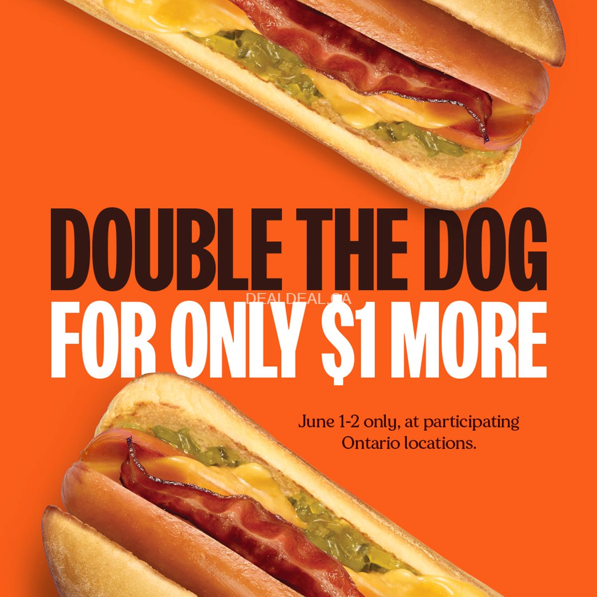 Buy one Whistle Dog, get another for just $1 at A&W photo 1