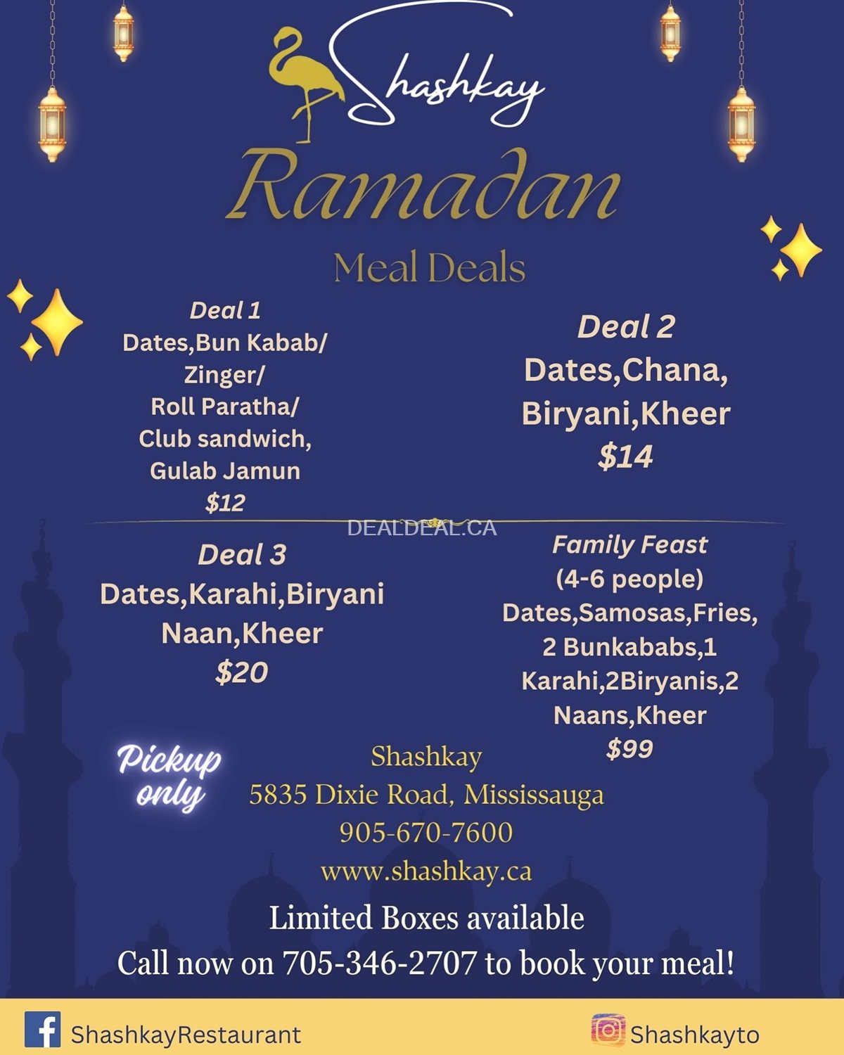 Ramadan Meal Deals at Shashkay photo 1