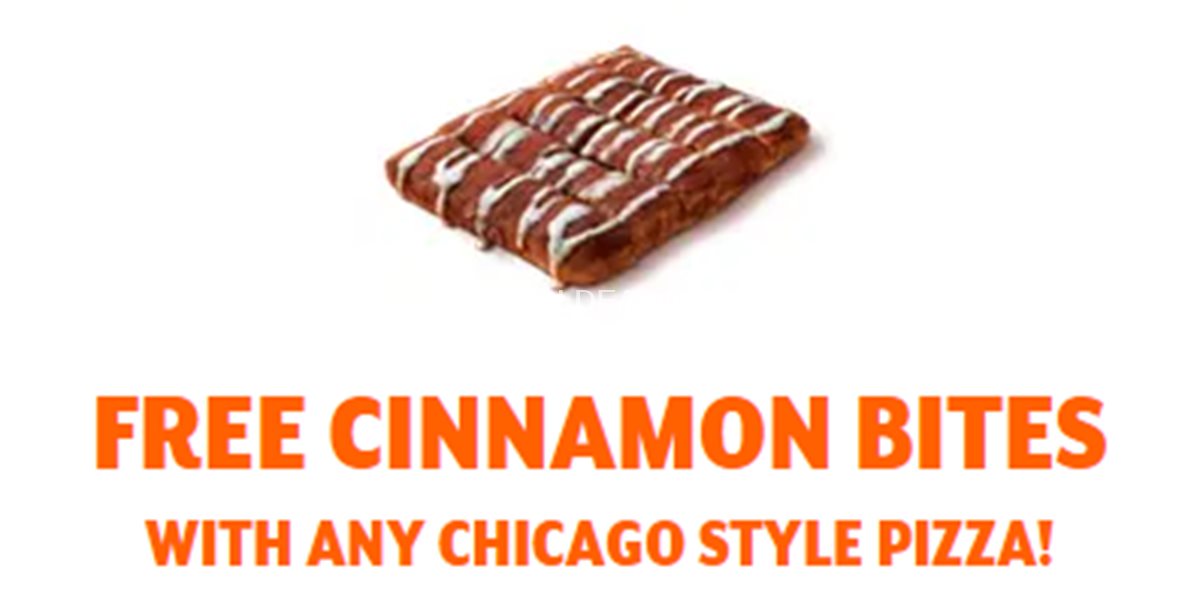 Free Cinnamon bites at Little Caesars