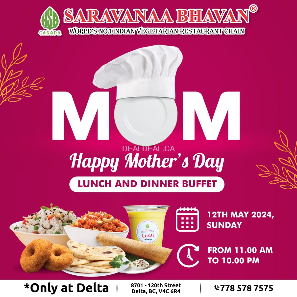 Saravanaa Bhavan Delta Mothers Day Special photo 1