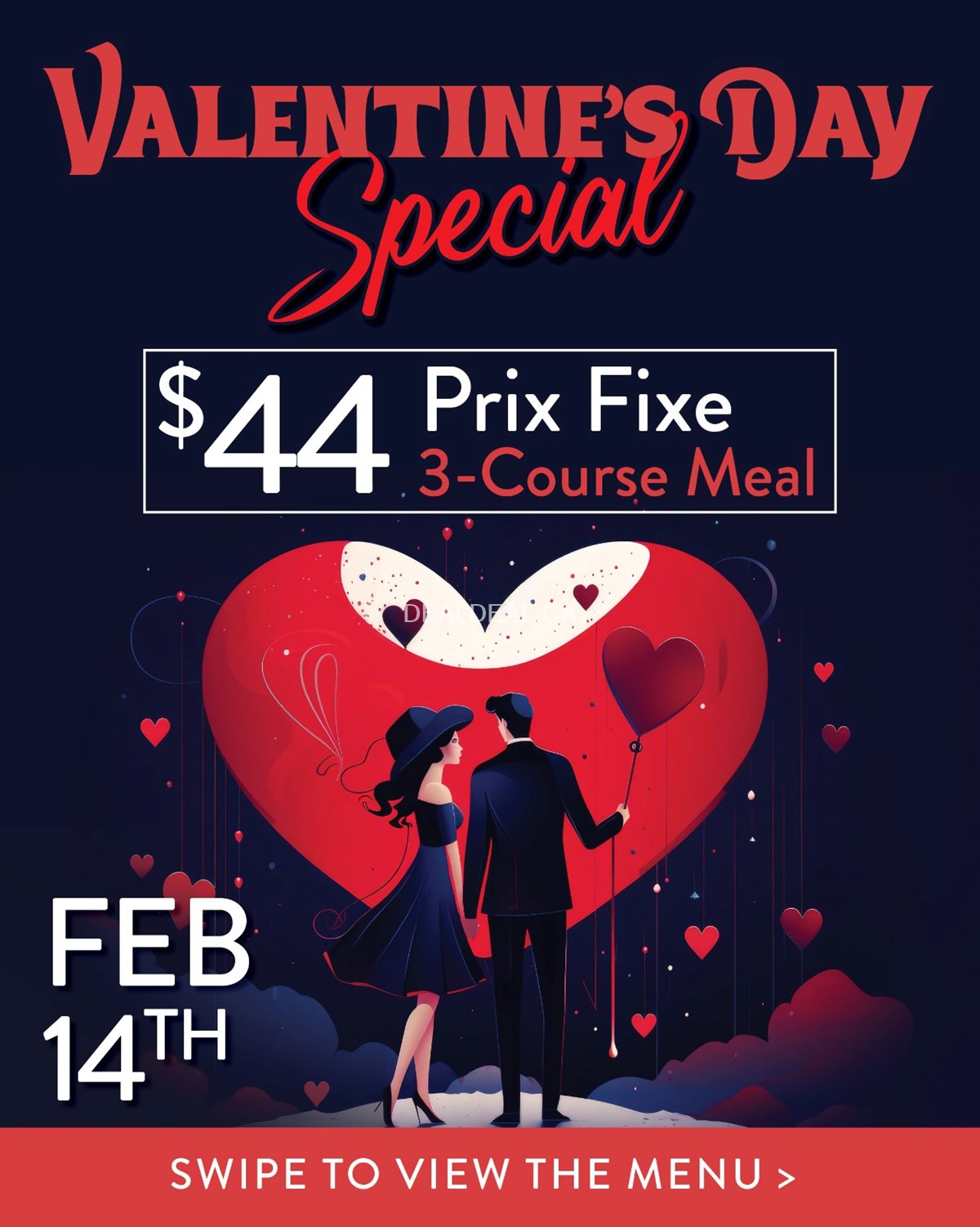 Valentine's Day Special at Piper Arms Pub Whitby photo 1