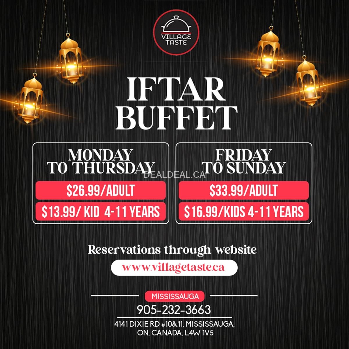 Iftar Buffet 2024 at Village Taste photo 1