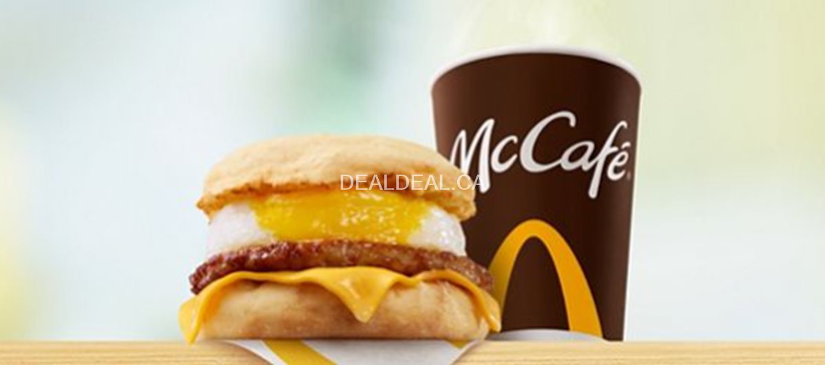Get a McMuffin and a small Premium Roast Coffee for only $4 at McDonald's photo 1