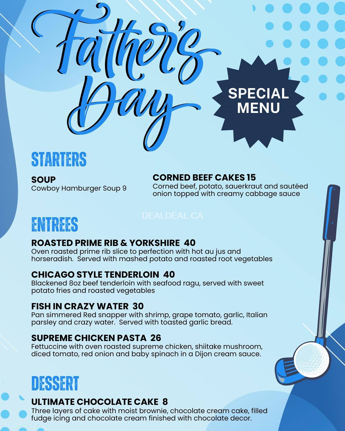 Celebrate Father's Day at Portly Piper Oshawa photo 2