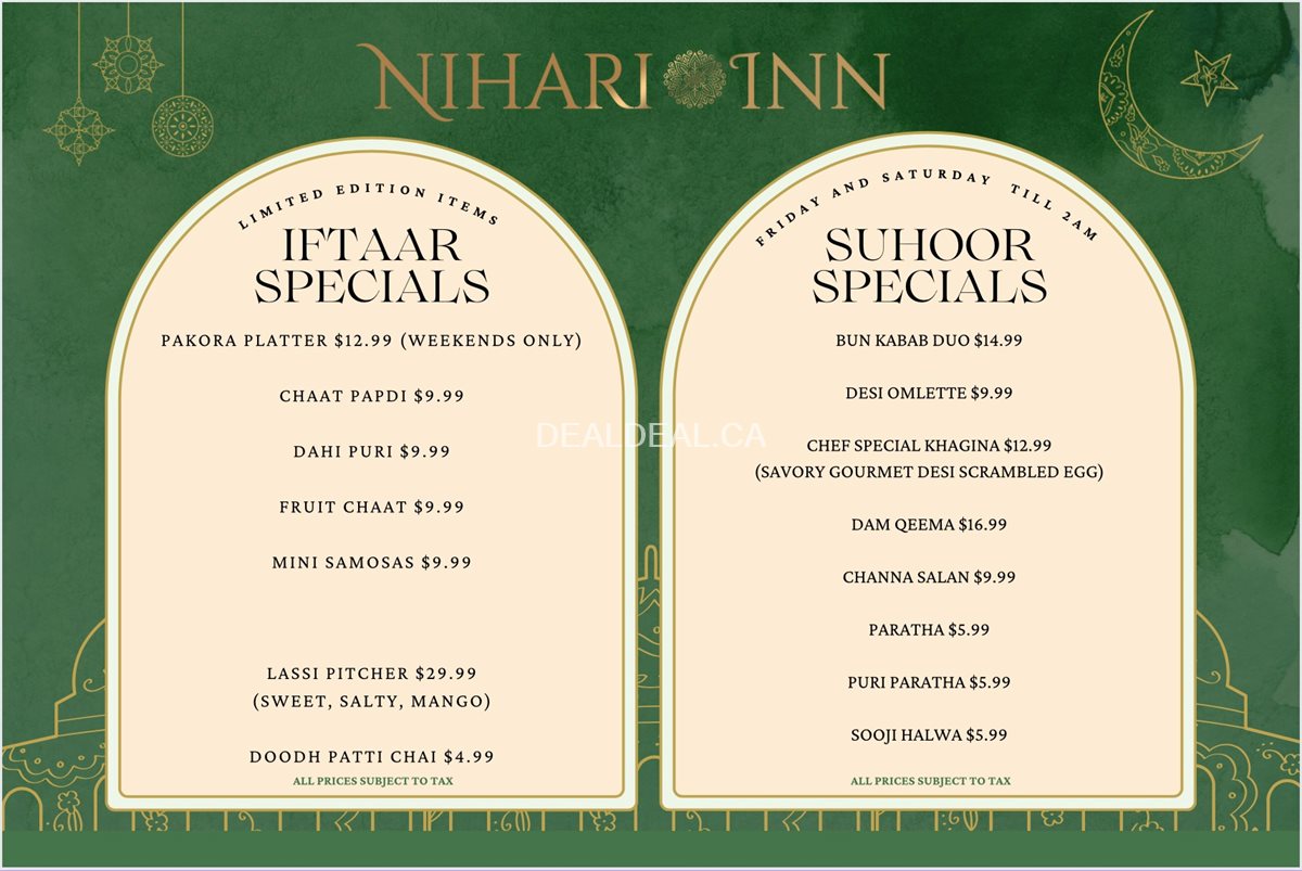 Iftaar Specials at Nihari Inn photo 1
