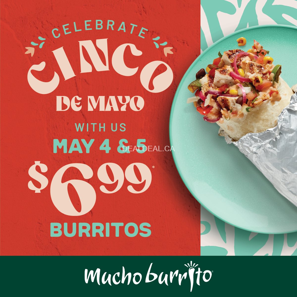 Celebrate Cinco De Mayo at Mucho Burrito Fresh Mexican Grill photo 1