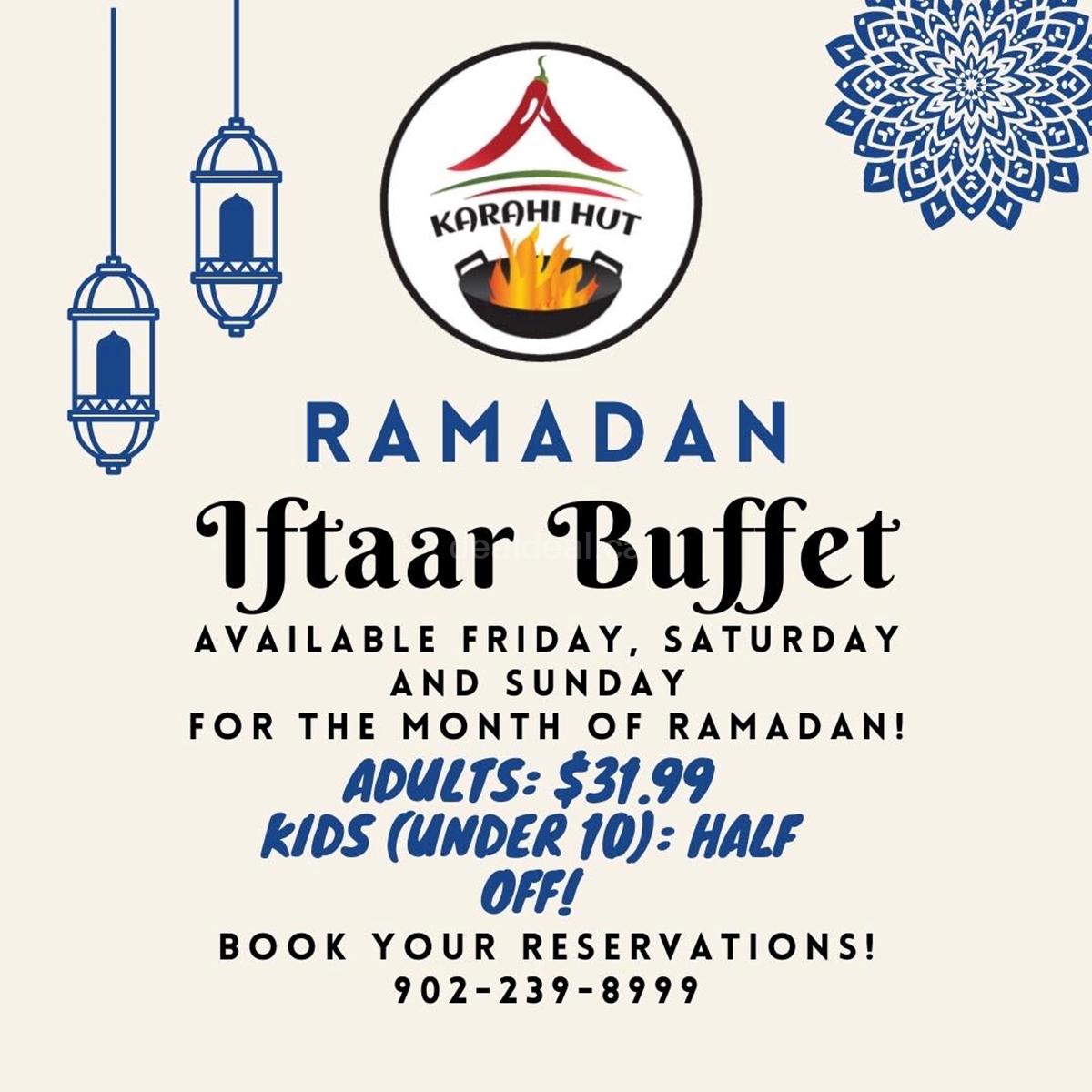 Enjoy a Ramadan Iftar Buffet at Karahi Hut Pickering photo 1