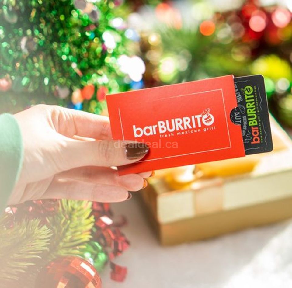 Buy a $30 Gift Card and get a FREE Small Burrito photo 1