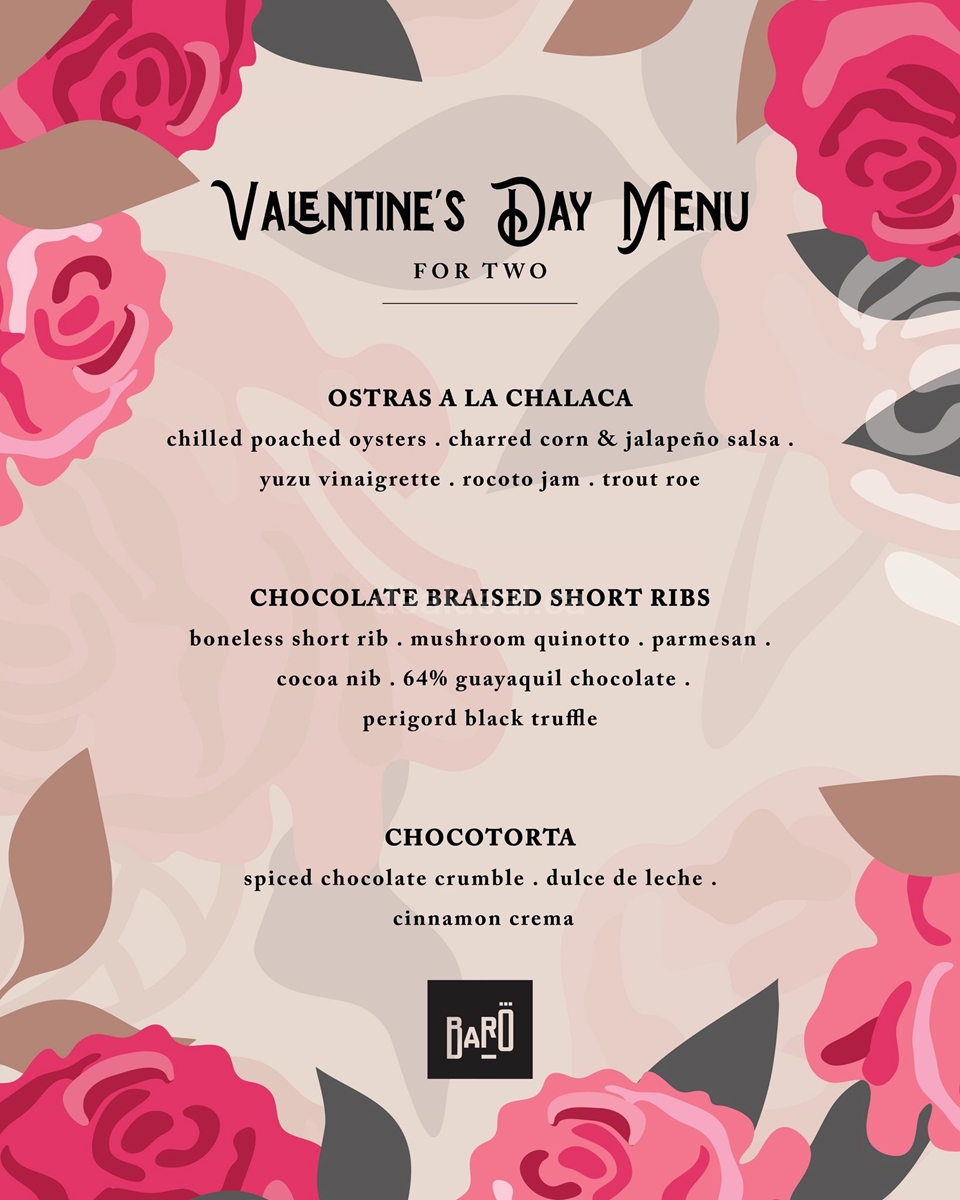 This Valentine's Day, enjoy a special prix fixe menu for two photo 1