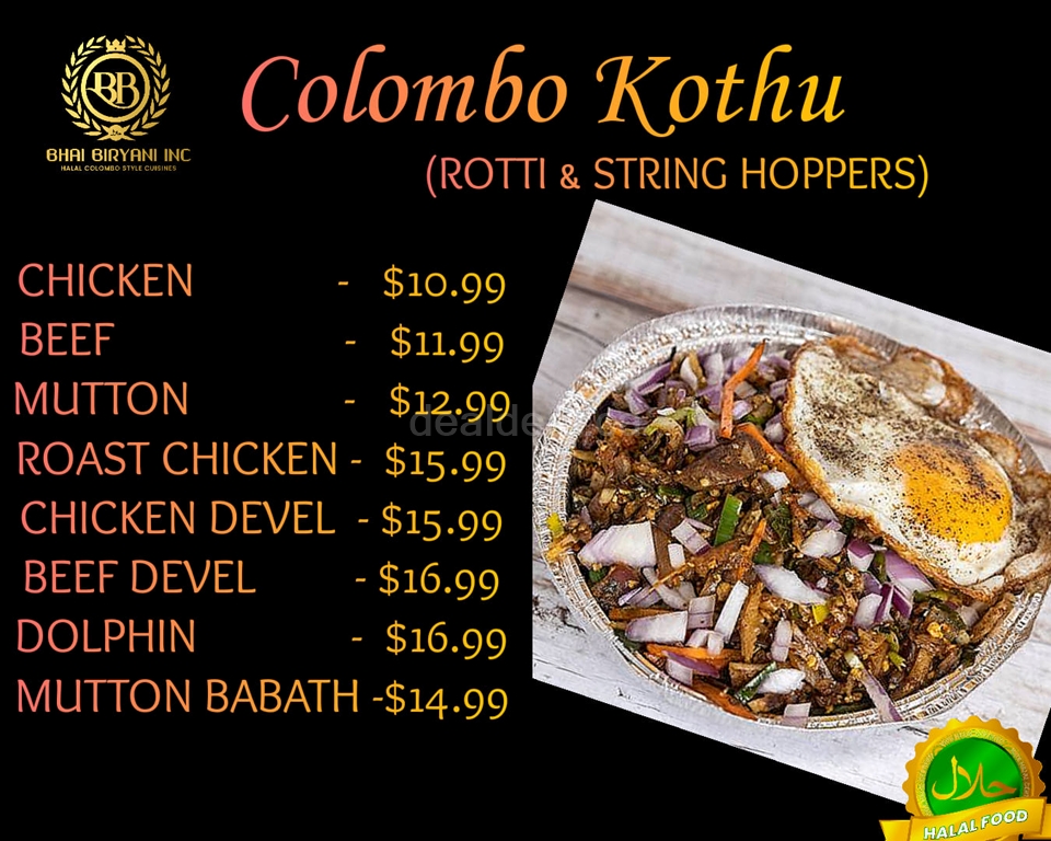 Latest Restaurant Menu photo 1