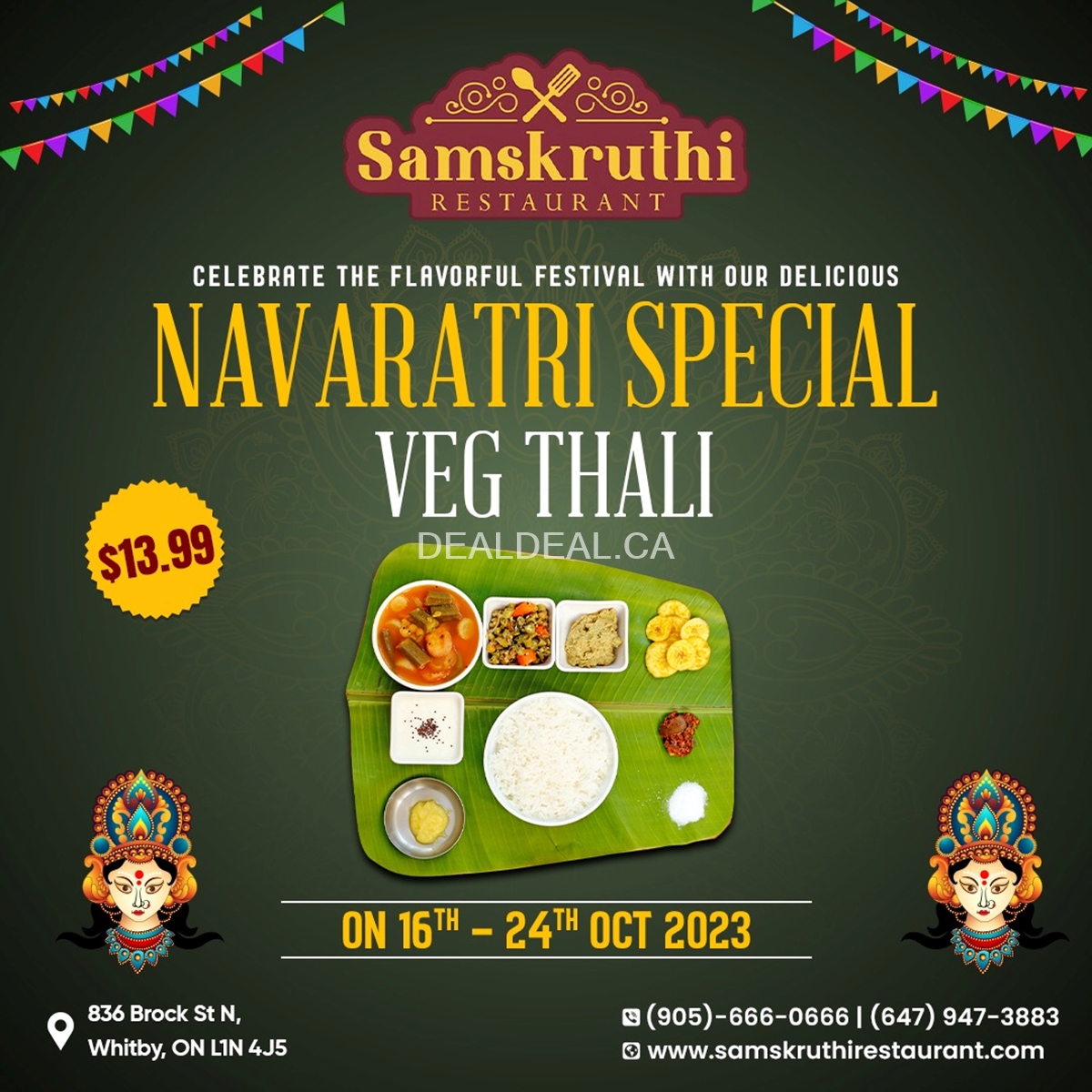 Navaratri Special Veg Thali at Samskruthi Restaurant photo 1
