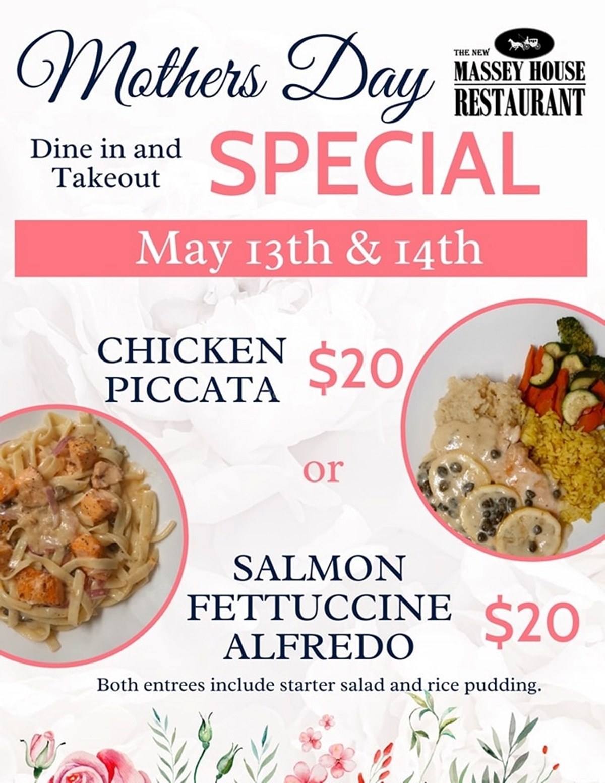 Mother's Day Special at Massey House photo 1