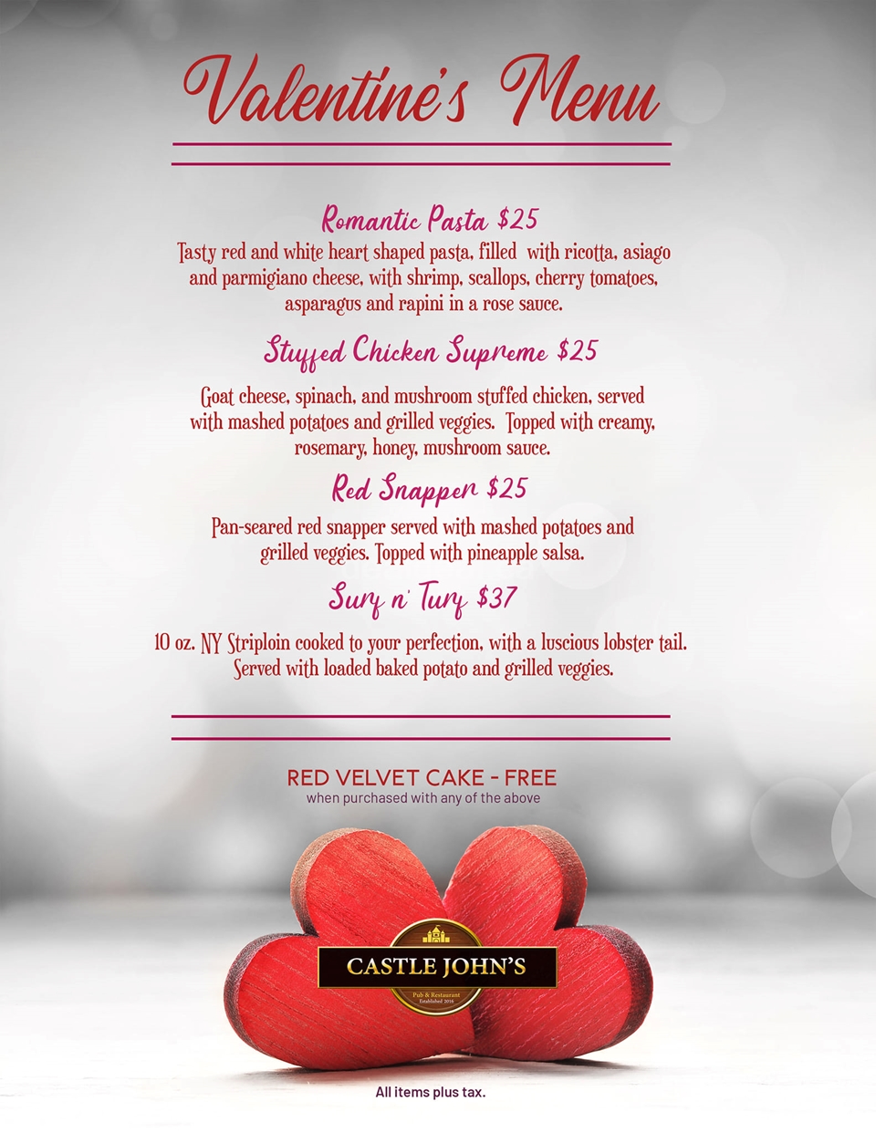 Valentine's Menu photo 1