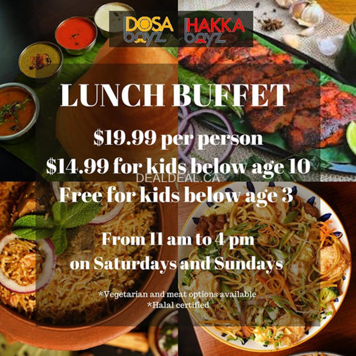 Lunch Buffet at Dosa Boyz Scarborough photo 1
