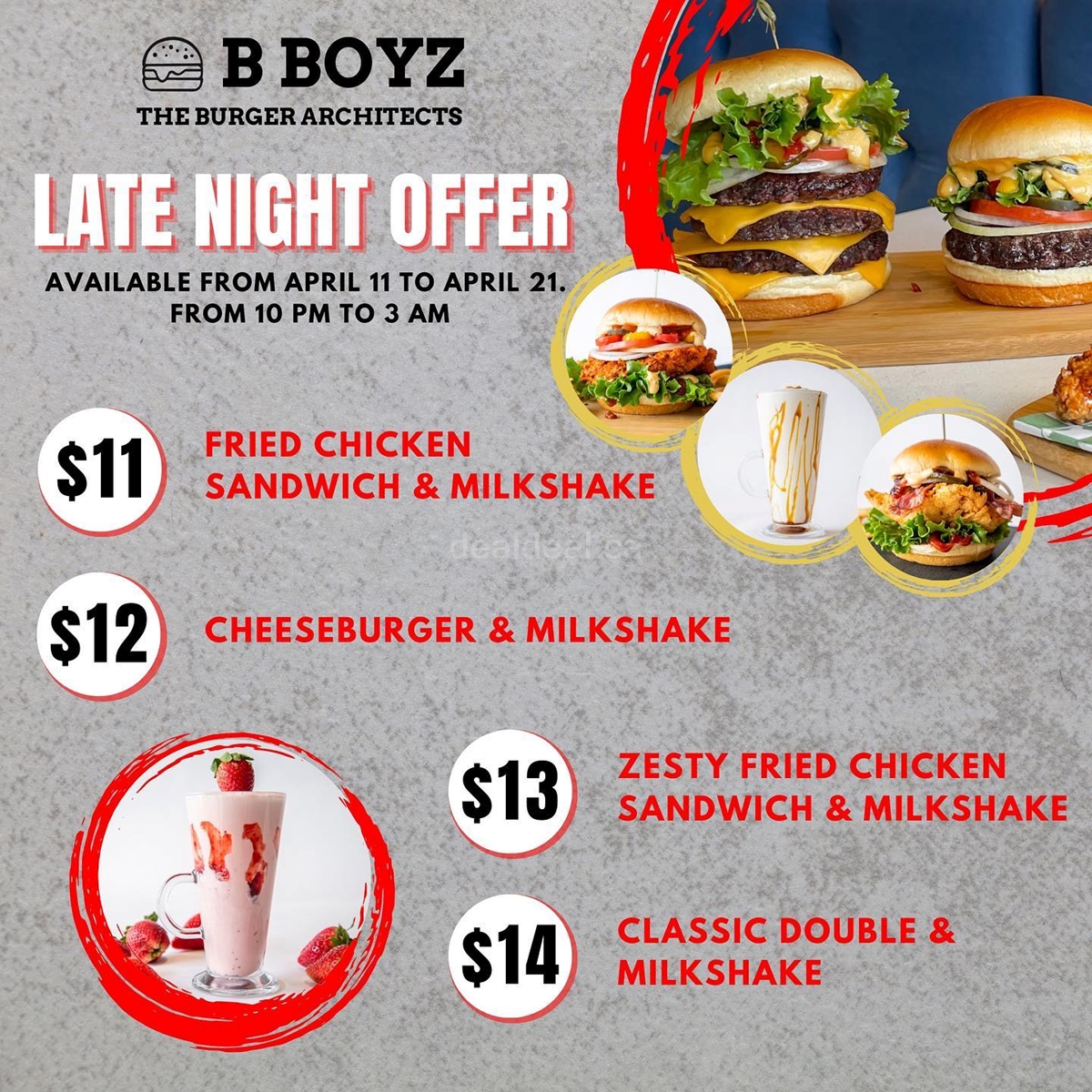 Late night offer at B Boyz photo 1