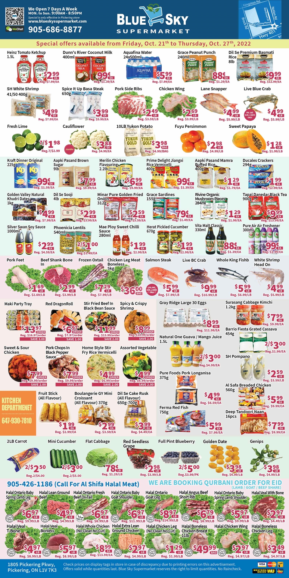 Weekly Flyer at Blue Sky Supermarket Pickering photo 1