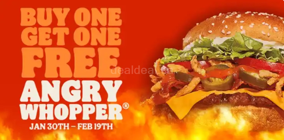 Buy one get one free Angry Whopper photo 1
