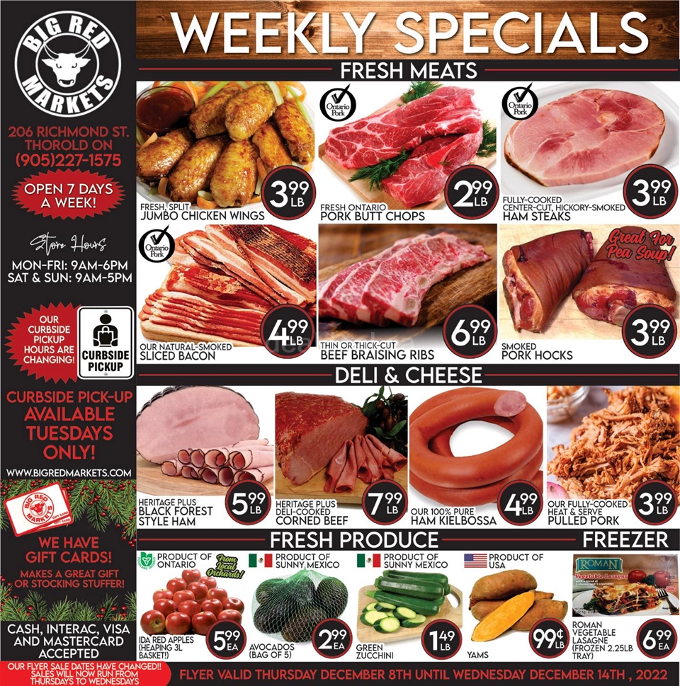 Weekly Specials from December 8-14 photo 1