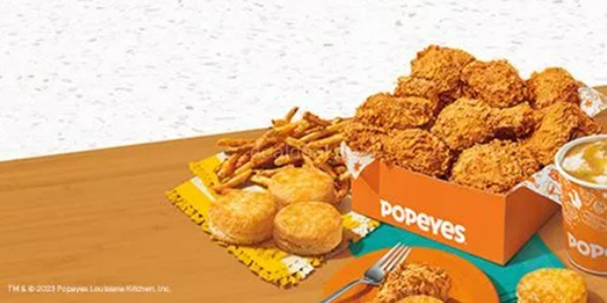 Family Feast for $37 at Popeyes photo 1