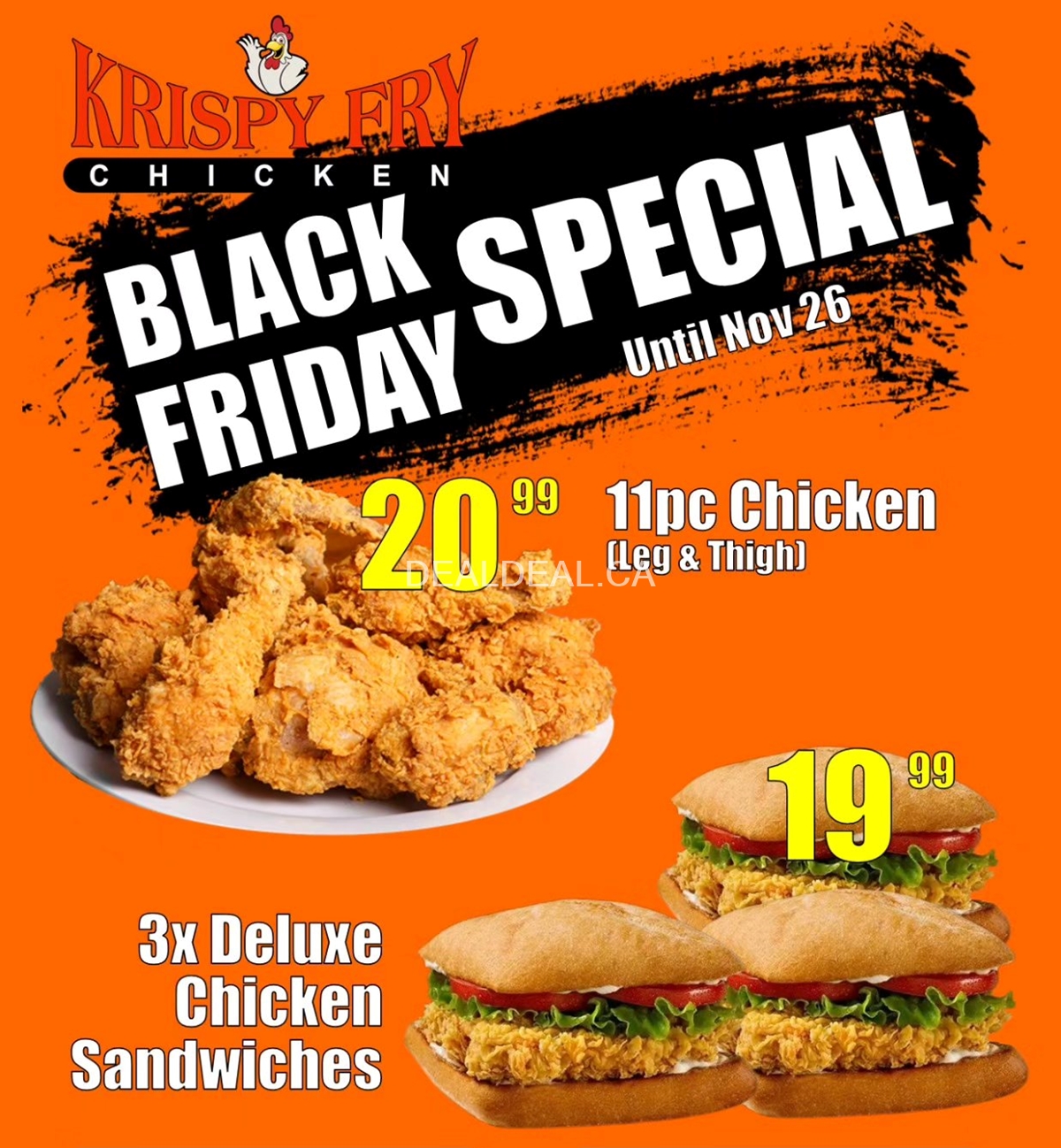 Black Friday Special at Krispy Fry photo 1