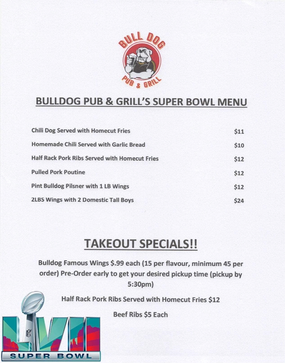 Check out our Super Bowl specials!! photo 1